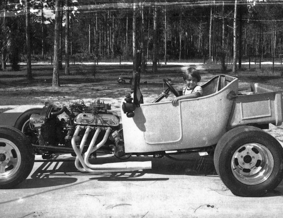 Jimmy and the roadster