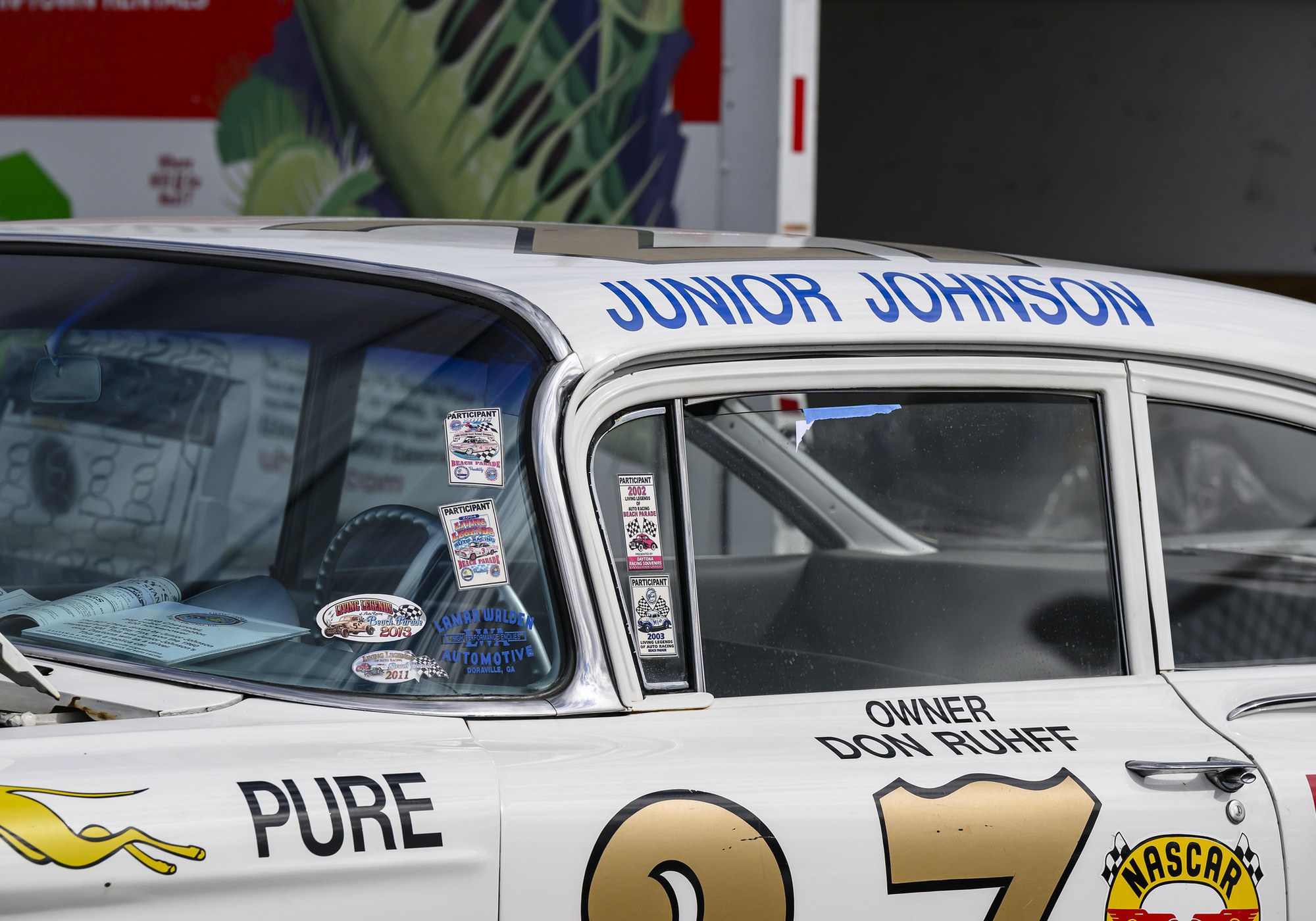 Show cars at the Daytona Turkey Run®