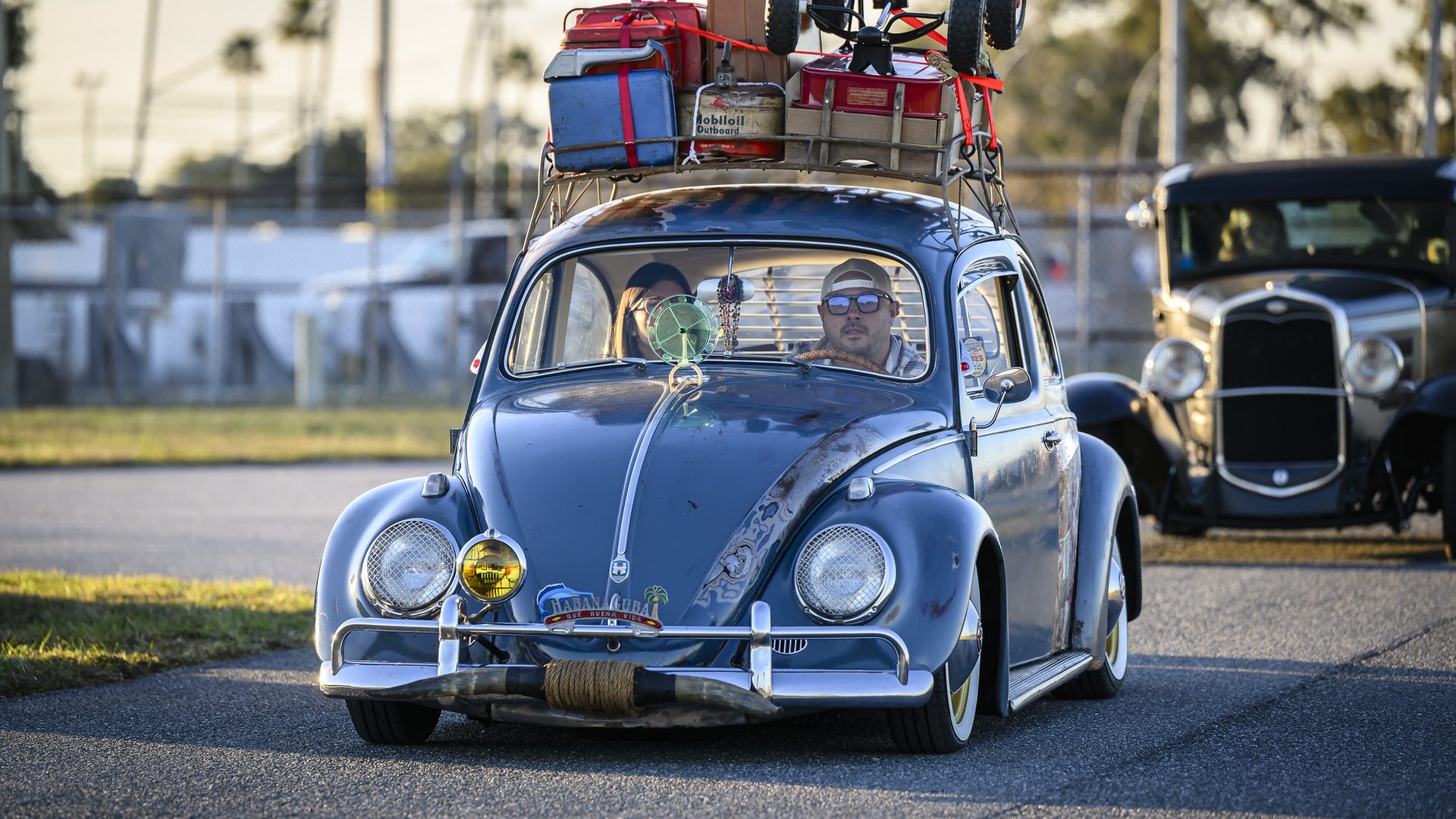 Show cars at the Daytona Turkey Run®