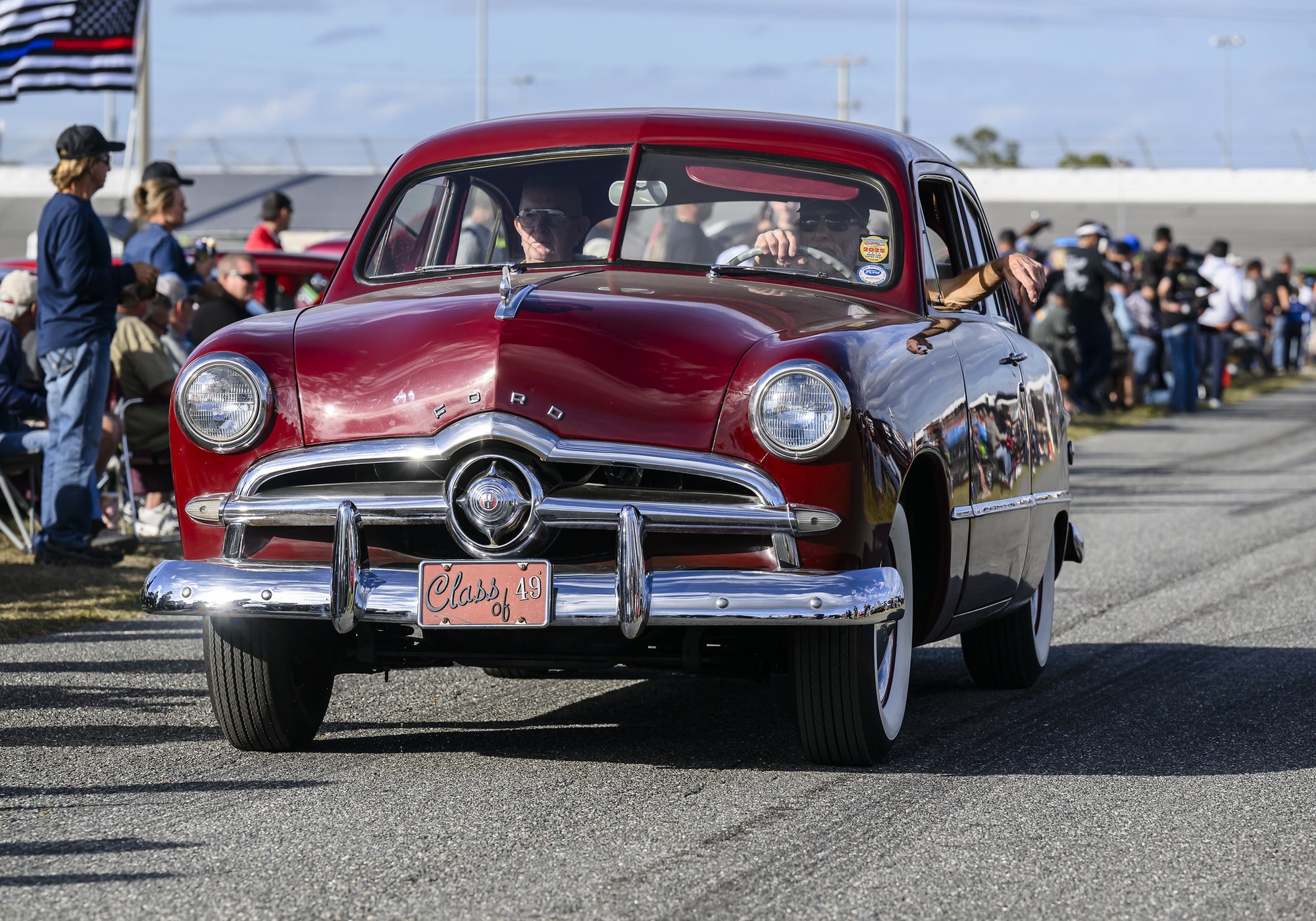 Show cars at the Daytona Turkey Run®